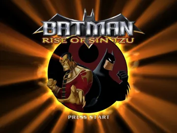 Batman Rise of Sin Tzu (USA) screen shot title